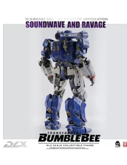 Threezero Transformers Bumblebee DLX Scale Collectible Figure Series Soundwave & Ravage