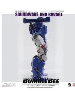 Threezero Transformers Bumblebee DLX Scale Collectible Figure Series Soundwave & Ravage