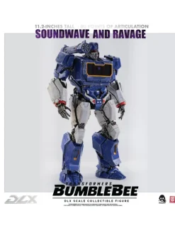 Threezero Transformers Bumblebee DLX Scale Collectible Figure Series Soundwave & Ravage