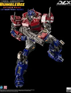 Threezero Transformers Bumblebee DLX Scale Collectible Figure Series Optimus Prime Cybertron Mode