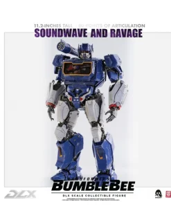 Threezero Transformers Bumblebee DLX Scale Collectible Figure Series Soundwave & Ravage