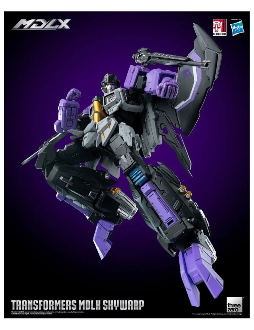 Threezero Transformers MDLX Articulated Figures Series Skywarp