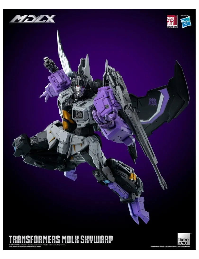 Threezero Transformers MDLX Articulated Figures Series Skywarp