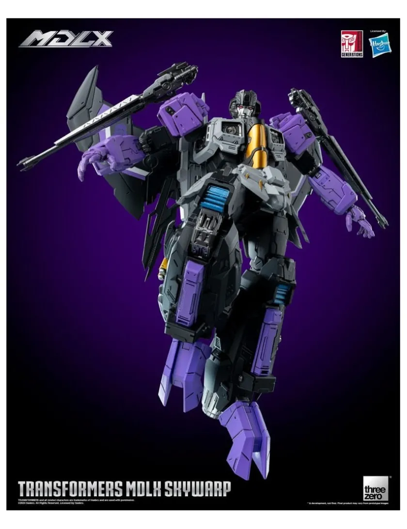 Threezero Transformers MDLX Articulated Figures Series Skywarp