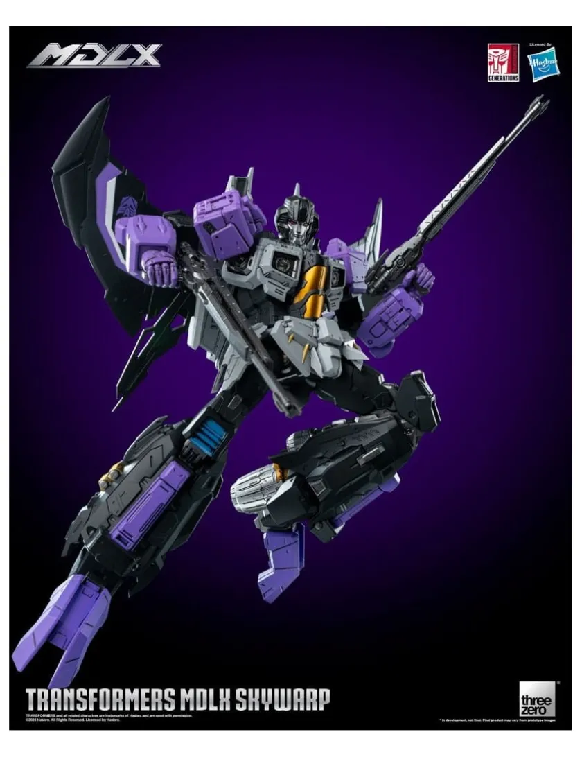 Threezero Transformers MDLX Articulated Figures Series Skywarp