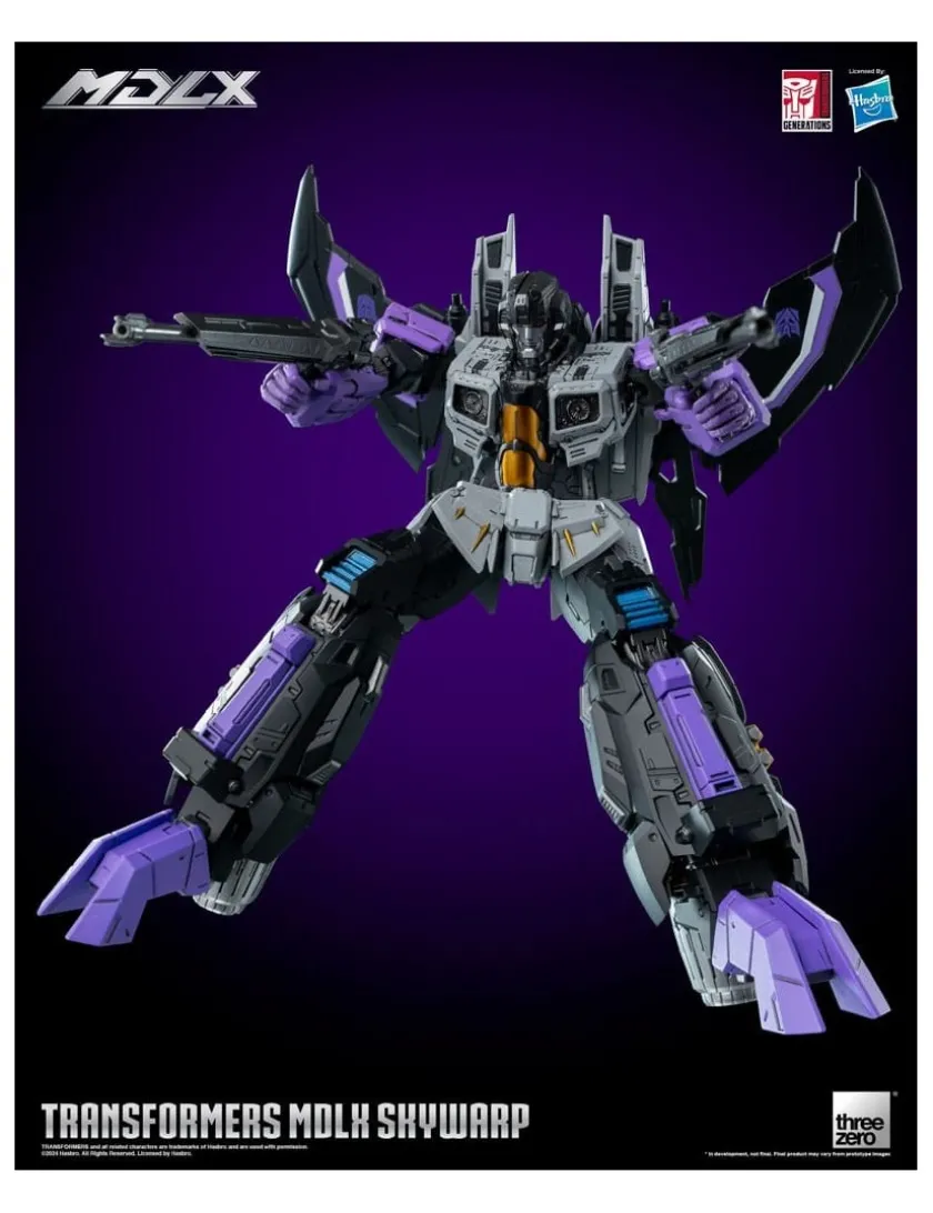Threezero Transformers MDLX Articulated Figures Series Skywarp