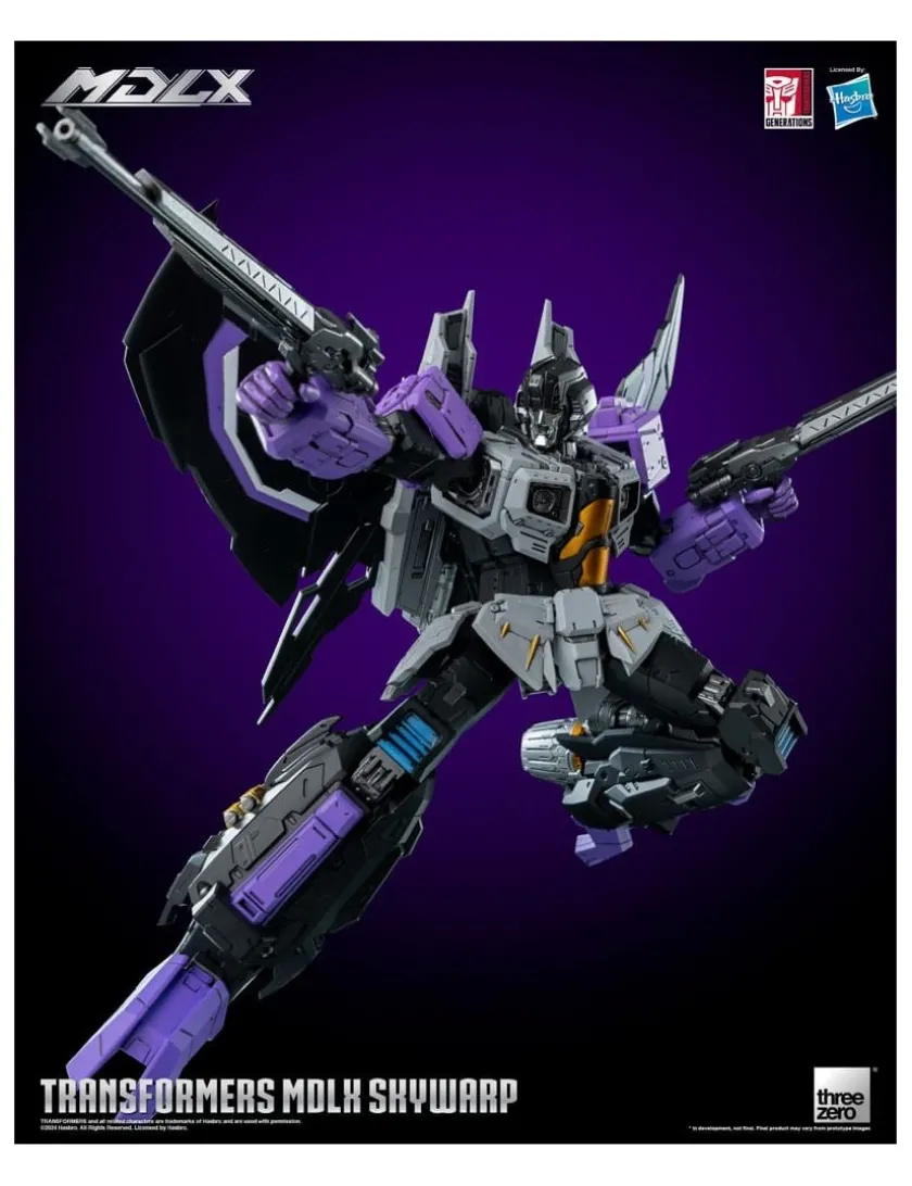 Threezero Transformers MDLX Articulated Figures Series Skywarp
