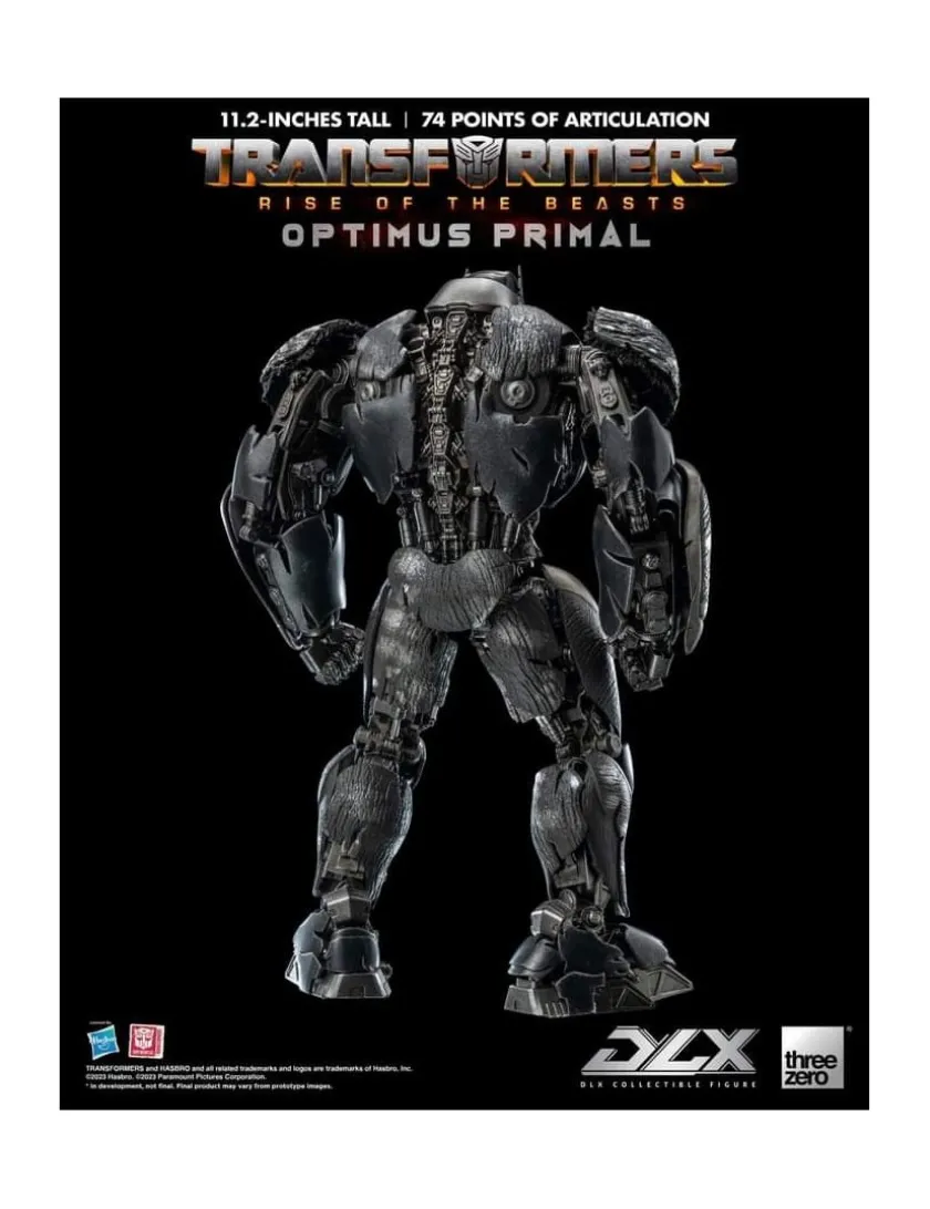 Threezero Transformers Rise of the Beasts DLX Scale Collectible Figure Series Optimus Primal