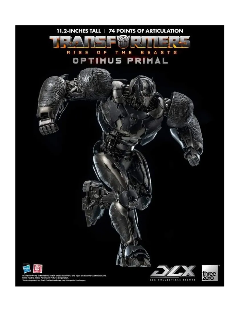 Threezero Transformers Rise of the Beasts DLX Scale Collectible Figure Series Optimus Primal