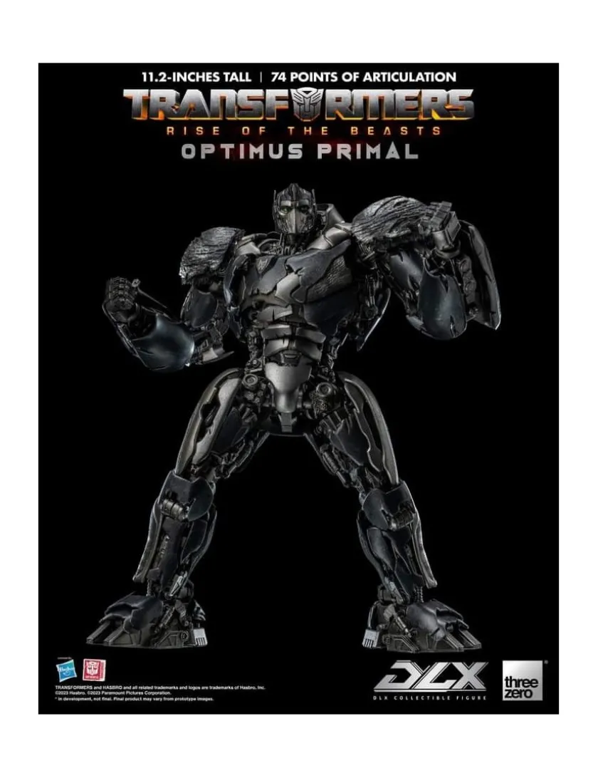 Threezero Transformers Rise of the Beasts DLX Scale Collectible Figure Series Optimus Primal