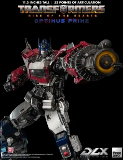 Threezero Transformers Rise of the Beasts DLX Scale Collectible Figure Series Optimus Prime