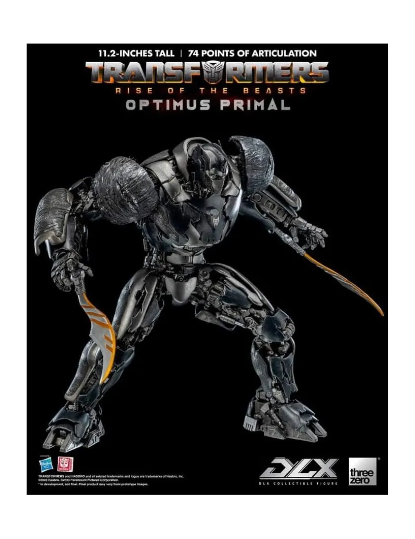 Threezero Transformers Rise of the Beasts DLX Scale Collectible Figure Series Optimus Primal