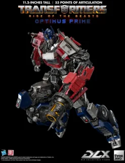 Threezero Transformers Rise of the Beasts DLX Scale Collectible Figure Series Optimus Prime