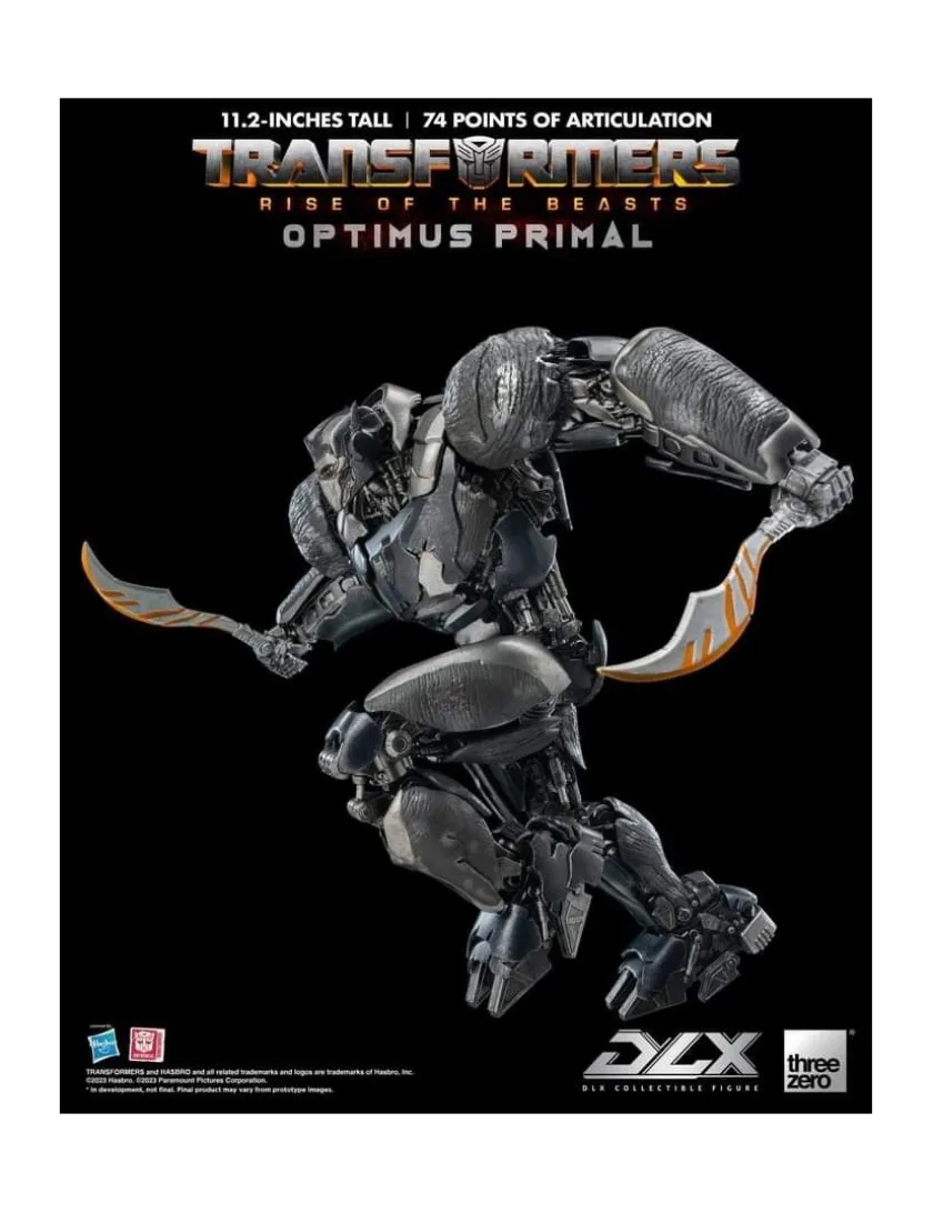 Threezero Transformers Rise of the Beasts DLX Scale Collectible Figure Series Optimus Primal