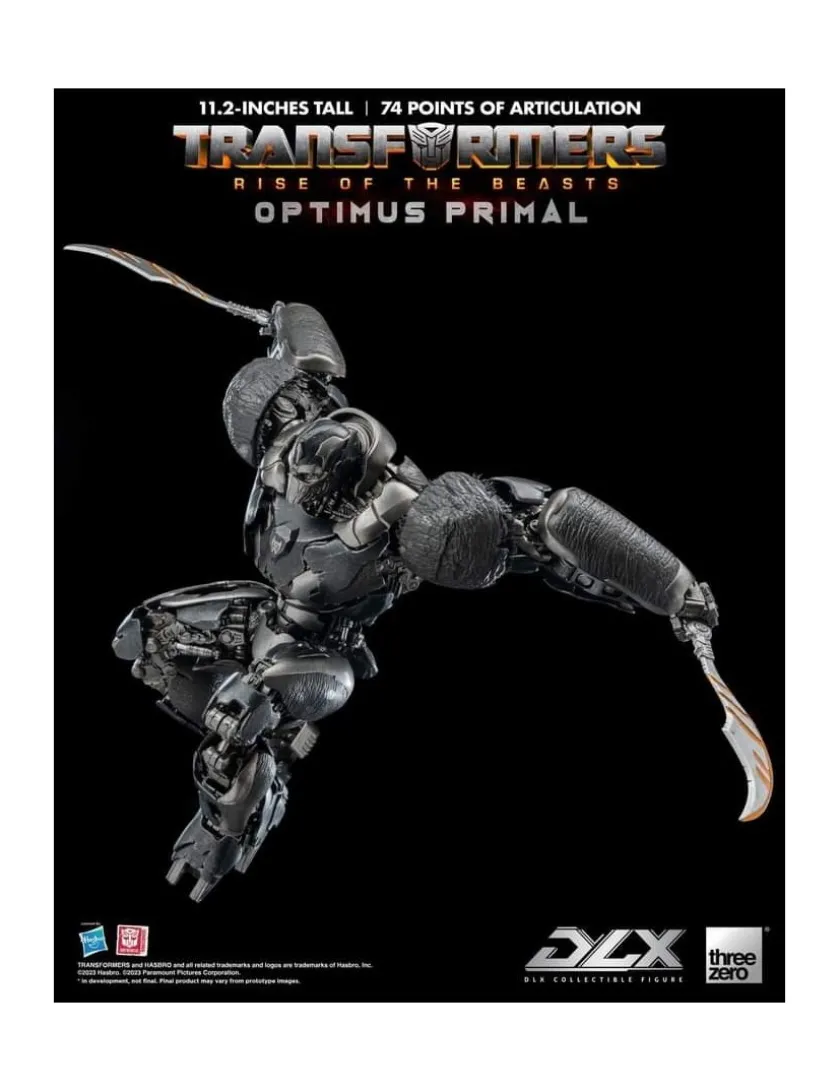 Threezero Transformers Rise of the Beasts DLX Scale Collectible Figure Series Optimus Primal