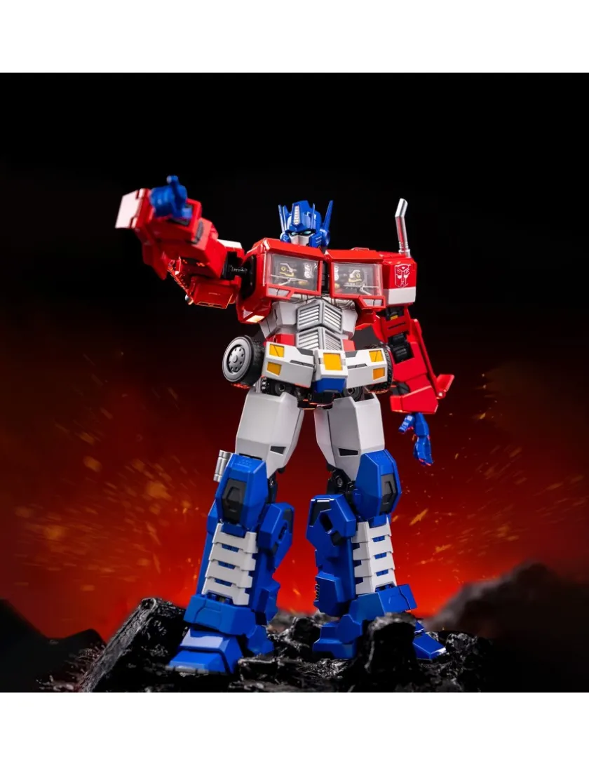 Unix Square Transformers Combot Optimus Prime